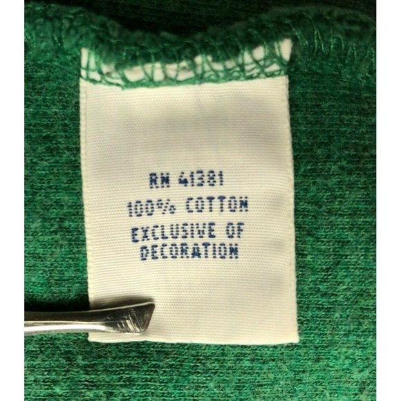 Polo Ralph Lauren 1/2 Half Zip French Rib Pullover Sweater Green Size M - Picture 8 of 9
